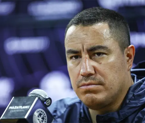 Efraín Juárez en Pumas. (Photo by Sergio Mejia/Getty Images).