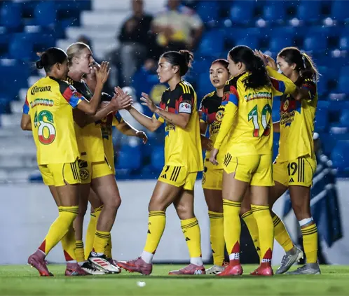 América Femenil goleó 4-0 a Juárez FC en la jornada 13 del Apertura 2025  (X: @AmericaFemenil)