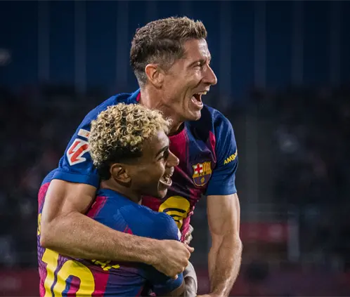 Barcelona remonta a la Real Sociedad y es líder de La Liga española (Foto: @FCBarcelona (X))