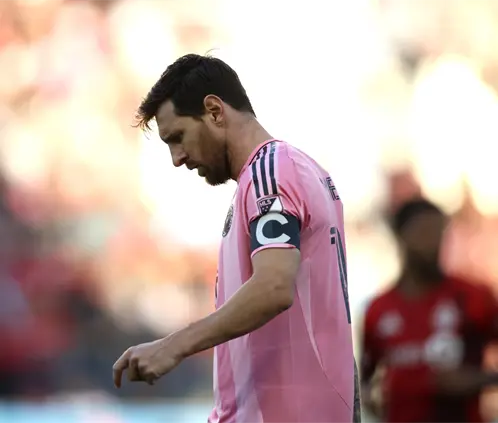 Inter Miami y Lionel Messi casi sin esperanzas de repetir título en la MLS (Photo by Cole Burston/Getty Images)