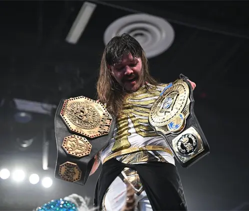 Dominik Mysterio defenderá el Megacampeonato de Lucha Libre AAA en Héroes Inmortales 2025. @DomMysterio35