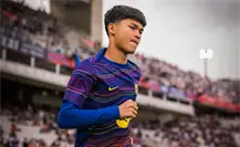 Barcelona debuta a su nueva joya Pedro Fernández a los 17 años