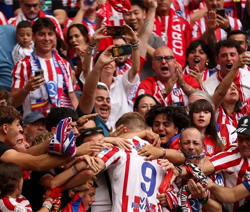 Atlético de Madrid vs. Francfurt: ¿Cómo y dónde ver el partido de Champions League? (Photo by Florencia Tan Jun/Getty Images) Atlético de Madrid vs. Francfurt: ¿Cómo y dónde ver el partido de Champions League? (Photo by Florencia Tan Jun/Getty Images)