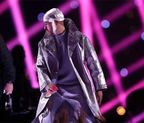 Bad Bunny confirmado para el medio tiempo del Super Bowl LX  (Photo by Tom Pennington/Getty Images)