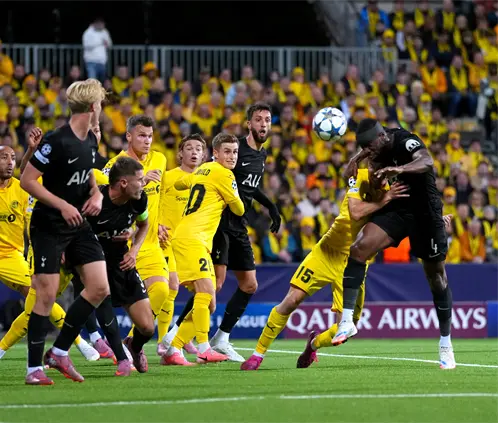 Tottenham sufre, pero evita sorpresa del Bodo/Glimt en Champions League (Photo by Martin Ole Wold/Getty Images)