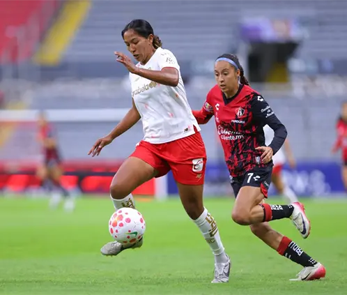 Toluca deja ir puntos en el Jalisco al empatar ante Atlas en la Liga MX Femenil (TolucaFemenil X)