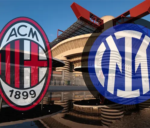 San Siro es uno de los estadios más emblemáticos del futbol, curiosamente compartido por los acérrimos rivales de la capital italiana.