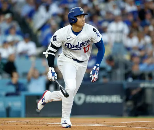 Ohtani conecto dos cuadrangulares y produjo tres de las 10 carreras que hizo Dodgers (Getty Images)