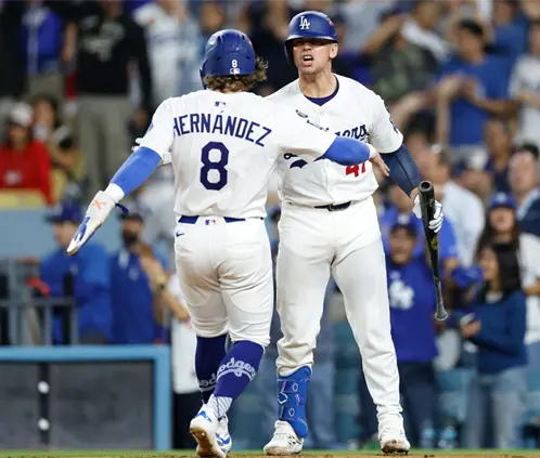 El increíble récord de Los Dodgers en postemporada (Getty Images-Ronald Martínez) El increíble récord de Los Dodgers en postemporada (Getty Images-Ronald Martínez)