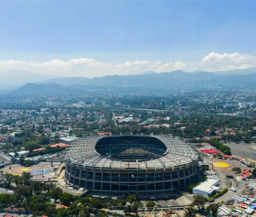 El Estadio Azteca será una de las sedes del Mundial de 2026. Getty Images