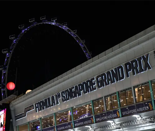 El circo de la Fórmula 1 ya está en Singapur
