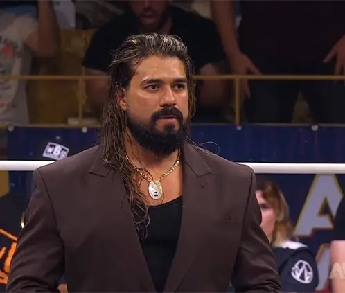El mexicano Andrade se sumó oficialmente a la AEW, solo 18 días después de su despido de la WWE. @AEW