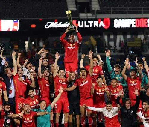 El Toluca llegó a 21 títulos oficiales con la conquista del Campeones Cup. Getty Images