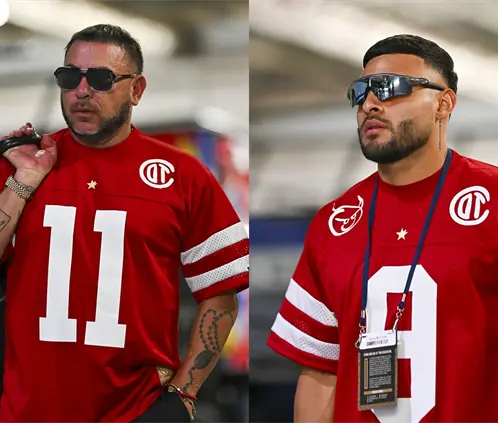 ¡Al estilo NFL! Toluca vuelve a innovar con su indumetaria. Ahora en Campeones Cup (LigaBBVAMX X)
