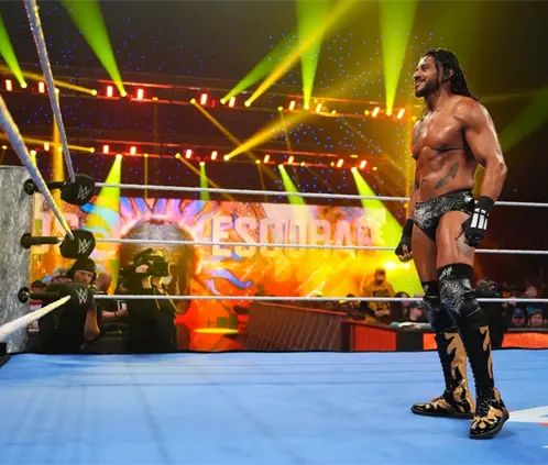Santos Escobar da la sorpresa: renueva contrato con la WWE  (Santos Escobar Instagram)