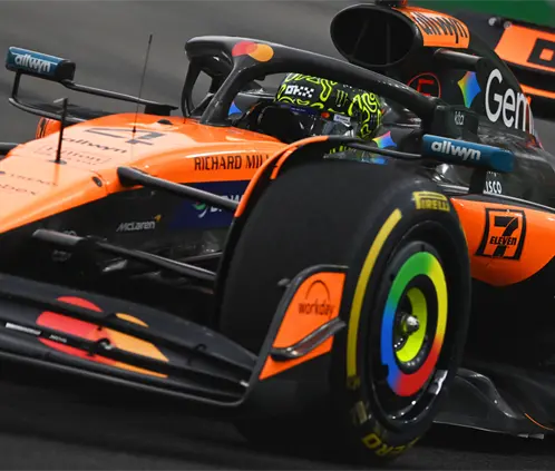 McLaren puede conquistar el Campeonato de Constructores de la F1 en Singapur, evento que no podría verse en México. Getty Images