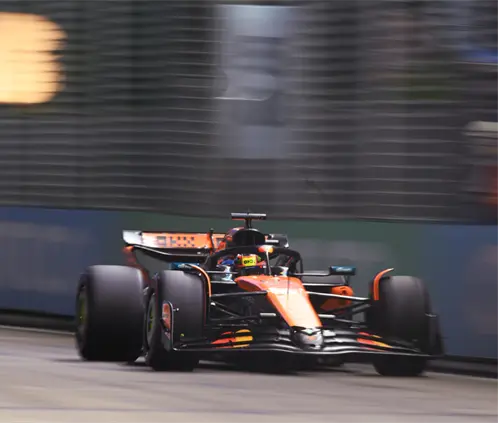 El GP de Singapur solo podrá verse en México a través de F1 TV. Getty Images