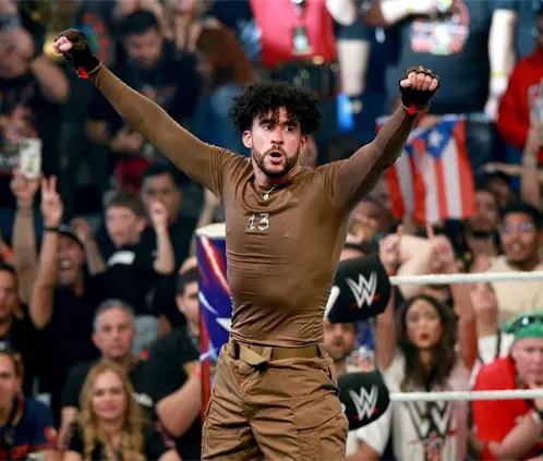 Bad Bunny estaría listo para volver a la WWE en 2026, después de su show en el SuperBowl LX y de su gira mundial. @WWE