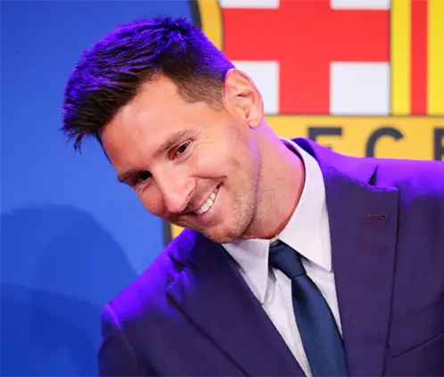 Lionel Messi se presentaría en las elecciones presidenciales del Barcelona en 2026. Getty Images