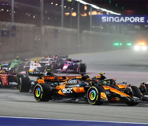 Varios fans reportaron problemas y fallas para ver el debut de la F1 por Izzi en el GP de Singapur. Getty Images