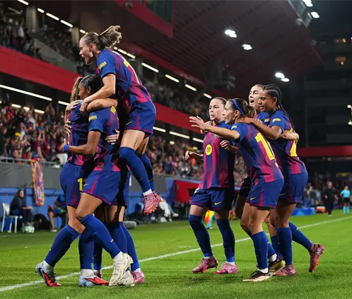 Barcelona femenil golea al Bayern Munich en la Jornada 1 de la UEFA Womens Champions League