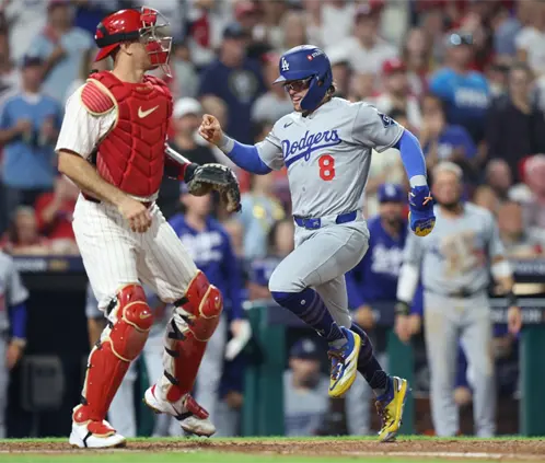 Los LA Dodgers se van a casa con una ventaja que los acerca a la Serie de Campeonato de la Liga Nacional (Getty Images)