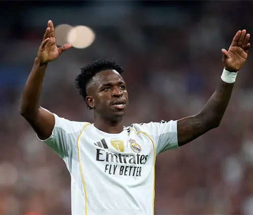 Vinicius sufrió el incendio de su casa mientras se encuentra concentrado con la Selección Brasileña. Getty Images Vinicius sufrió el incendio de su casa mientras se encuentra concentrado con la Selección Brasileña. Getty Images