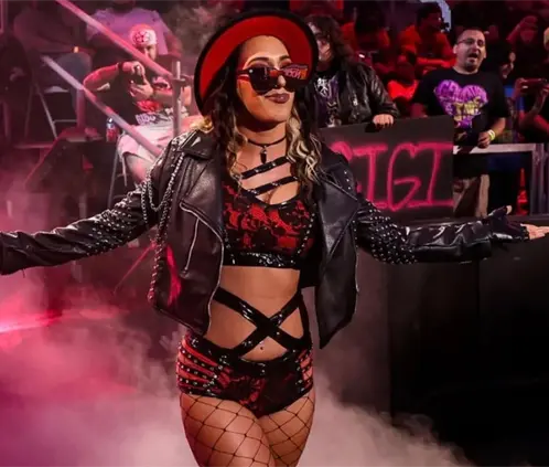 Jacy Jane, campeona de NXT, se lesionó durante un reciente show de la WWE en Estados Unidos. @WWE Jacy Jane, campeona de NXT, se lesionó durante un reciente show de la WWE en Estados Unidos. @WWE