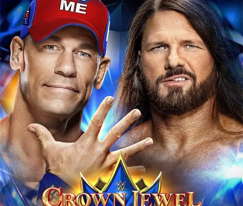 John Cena y AJ Styles tendrán su último mano a mano en el Crown Jewel de Australia. @WWE