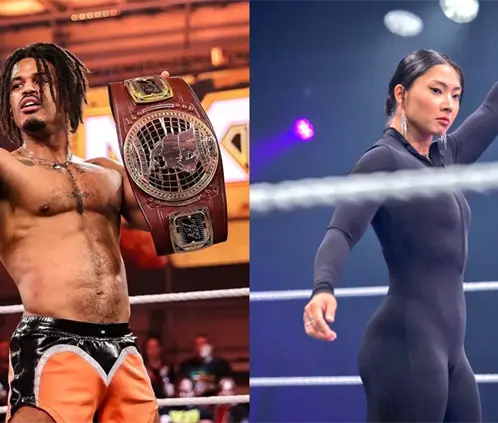 Wes Lee y Jin Tala encabezaron la nueva ola de despidos de WWE. @WWE Wes Lee y Jin Tala encabezaron la nueva ola de despidos de WWE. @WWE