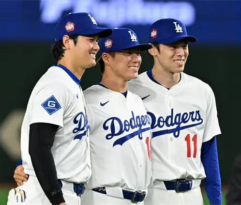 Shohei Ohtani y los japoneses que hacen historia en postemporada de Grandes Ligas (Photo by Kenta Harada/Getty Images)