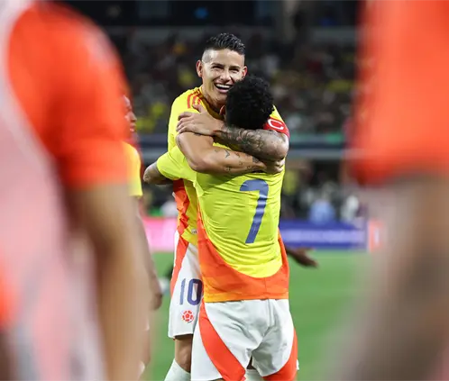James Rodríguez acusó a la Selección Mexicana de pasar más tiempo reclamando que jugando ante Colombia. Getty Images