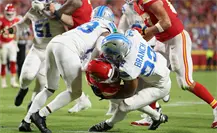 NFL: Detroit Lions 17-30 Kansas City Chiefs en el SNF, terminó en pelea
