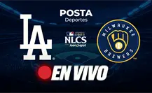 EN VIVO : Los Angeles Dodgers 1-0 Milwaukee Brewers: ¡Brewers quiere volver en la fatídica 7ma entrada!