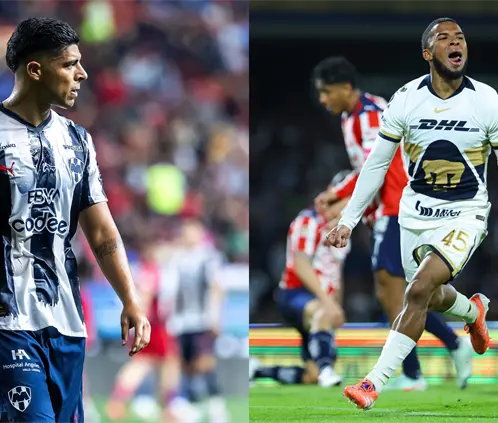 Monterrey vs Pumas. (Photo by Agustin Cuevas/Getty Images). Monterrey vs Pumas. (Photo by Agustin Cuevas/Getty Images).