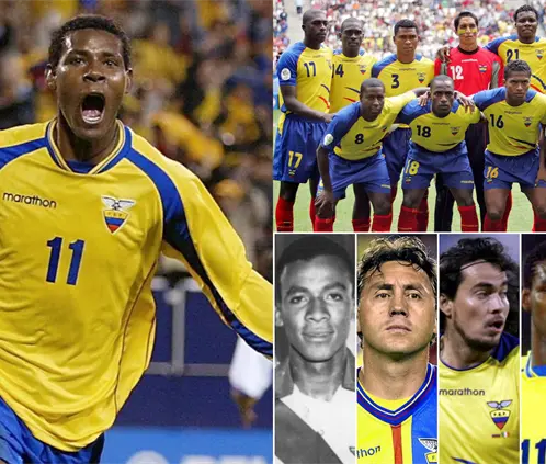 Los mejores jugadores en la historia de Ecuador, próximo rival de México. Collage Images. Los mejores jugadores en la historia de Ecuador, próximo rival de México. Collage Images.