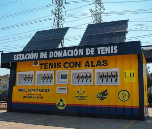 América inaugura contenedor de tenis permanente en Estados Unidos (Club América) América inaugura contenedor de tenis permanente en Estados Unidos (Club América)