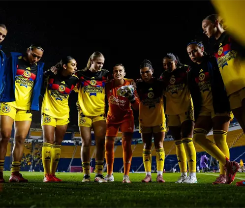 América Femenil con la misión de recuperarse después de la caída ante Tigres (Club América Femenil) América Femenil con la misión de recuperarse después de la caída ante Tigres (Club América Femenil)