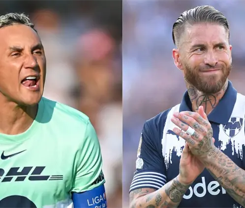 Keylor Navas y Sergio Ramos.