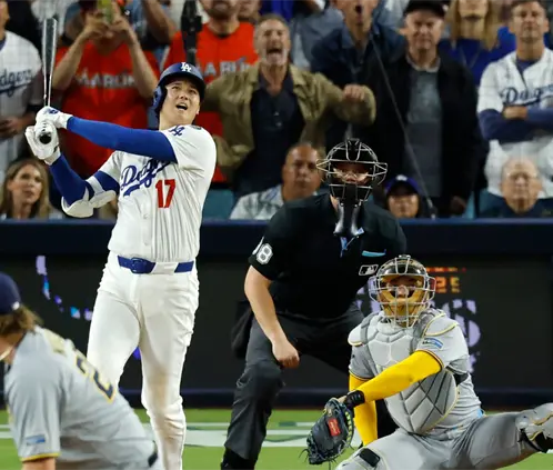 Con una intratable aparición en el montículo, Shohei Ohtani envió a Dodgers a la Serie Mundial (Getty images)