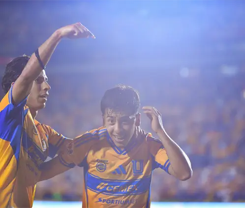 El Chicha reapareció con Tigres. Getty Images El Chicha reapareció con Tigres. Getty Images