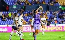 Revelan cachetada de Wendy Natis a Jheniffer Cordinali en el Tigres Femenil vs. San Luis
