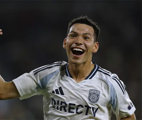 El Chucky Lozano y el San Diego FC calificaron a la Concachampions de 2026. Getty Images