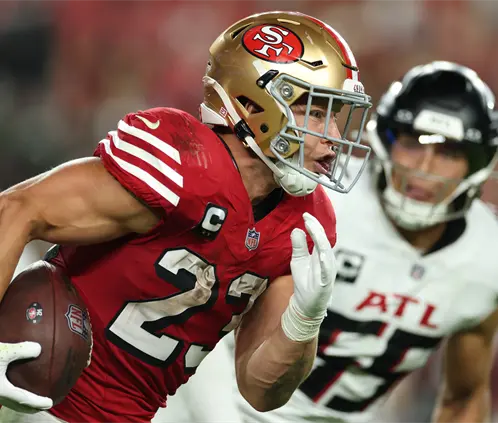 No te pierdas del SNF entre Atlanta Falcons vs San Francisco 49ers en la semana 7 de la NFL (Photo by Ezra Shaw/Getty Images)