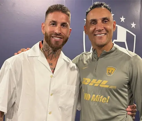 Sergio Ramos y Keylor Navas se reencontraron tras años de compartir vestidor en el Real Madrid y el PSG (Instagram: @sergioramos) Sergio Ramos y Keylor Navas se reencontraron tras años de compartir vestidor en el Real Madrid y el PSG (Instagram: @sergioramos)