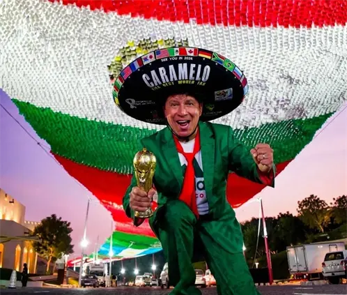 La Selección de Marruecos festejó la conquista del Mundial sub 20 con los sombreros de Caramelo. @caramelomexico