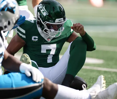 Justin Fields y su récord histórico: ¿el peor QB en la NFL? (Photo by Al Bello/Getty Images)