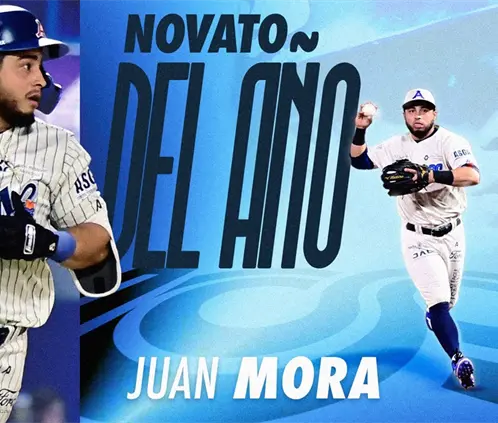 Juan Mora brilla y se corona Novato del Año en la LMB 2025 (LigaMexBeis X)