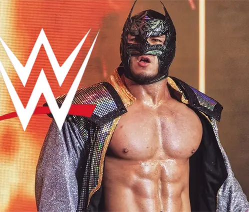 Dragon Lee el luchador mexicano que hace historia en WWE. Getty Images.
