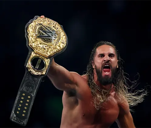 Seth Rollins repite la historia: campeón y baja por lesión otra vez (Photo by Elsa/Getty Images)